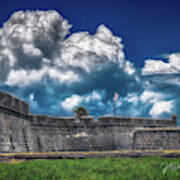 Fortified Clouds Poster