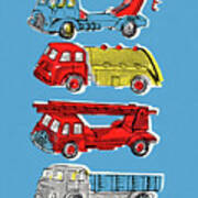 Four Trucks Poster