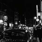 Frith Street By Night Poster