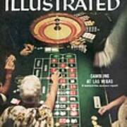 Gambling At Las Vegas Sports Illustrated Cover Poster