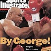 George Foreman, 1994 Wba Worldibf Heavyweight Title Sports Illustrated Cover Poster