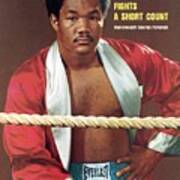 George Foreman, Heavyweight Boxing Sports Illustrated Cover Poster