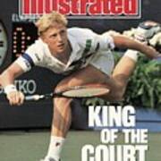 Germany Boris Becker, 1989 Us Open Sports Illustrated Cover Poster