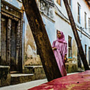 Ghost In The Picture. Stone Town, Zanzibar Poster