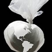 Global Plastic Waste Pollution Poster