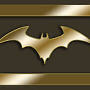 Golden Bat Poster