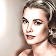 Grace Kelly Art Poster