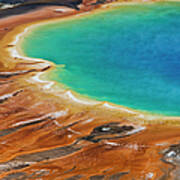 Grand Prismatic Spring, Yellowstone Poster