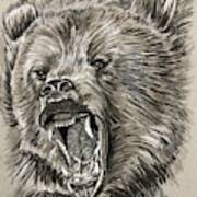 Grizzly Growl Poster