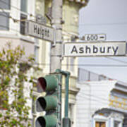Haight - Ashbury - San Francisco Poster