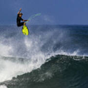 Hawaii Surfing Poster