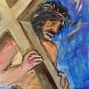He Endured The Cross Poster