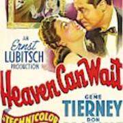 Heaven Can Wait -1943-. Poster