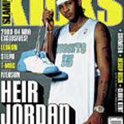 Heir Jordan: Carmelo Anthony Tries To Fill Some Big Shoes Slam Cover Poster