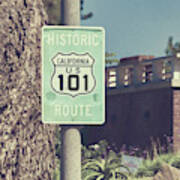Historic California 101 Poster