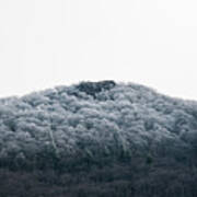 Hoarfrost On The Mountain Poster