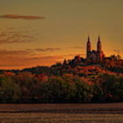 Holy Hill Sunrise Panorama Poster