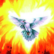 Holy Spirit Fire Poster