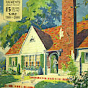 Honor Bilt Modern Homes Sears Roebuck And Co 1930 Poster