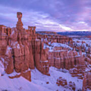 Hoodoos In Bryce Canyon Poster