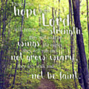 Hope In The Lord Poster