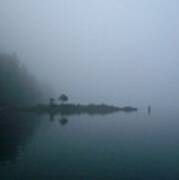 Hornby Island Fog Poster