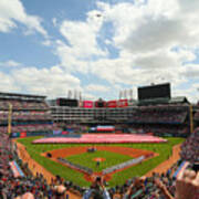 Houston Astros  V Texas Rangers Poster