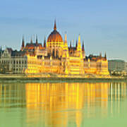 Hungarian Parliament - Budapest Poster