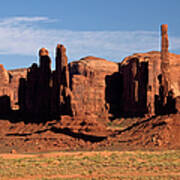 Inner Canyon Landscape, Totem Pole Poster