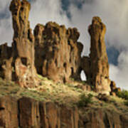 Jarbidge Canyon Formations Poster