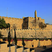 Jerusalem, Israel - Old City, Jaffa Gate Poster