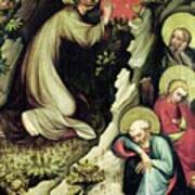Jesus In The Garden Of Gethsemane, From The Trebon Altarpiece, C.1380 Poster
