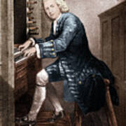 Johann Sebastian Bach, German Composer Poster