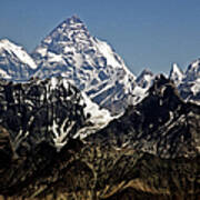 K2 Mountain Poster