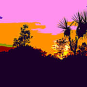 Kakadu Sunrise #3 - Pop Art Poster