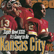 Kansas City Chiefs, 1996 Nfl Football Preview Issue Sports Illustrated Cover Poster