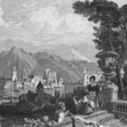 Lake Of Como, Circa 1850 Poster