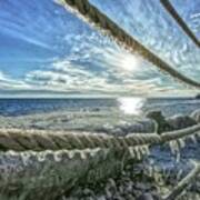 Lake Ontario In Winter Poster