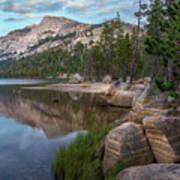 Lake Tenaya And Sierra Nevada, Yosemite Poster