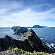 Landscape Of The Volcanic Anacapa Island Poster