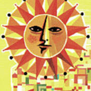 Large Sun Poster