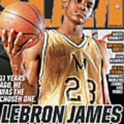 Lebron James: 11 Years Ago, He Was The Chosen One. Slam Cover Poster