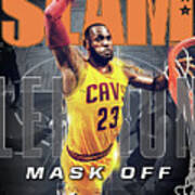 Lebron: Mask Off Slam Cover Poster