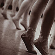 Legs Of Ballerinas Poster