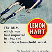 Lemon Hart Rum Poster