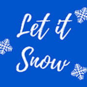 Let It Snow Poster