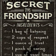 Life Recipes Iii - Secret For Friendship Poster