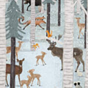 Little Deer Wood Poster