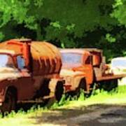 Lodi Farm Trucks Poster