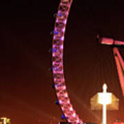 London Eye Night Rides Poster